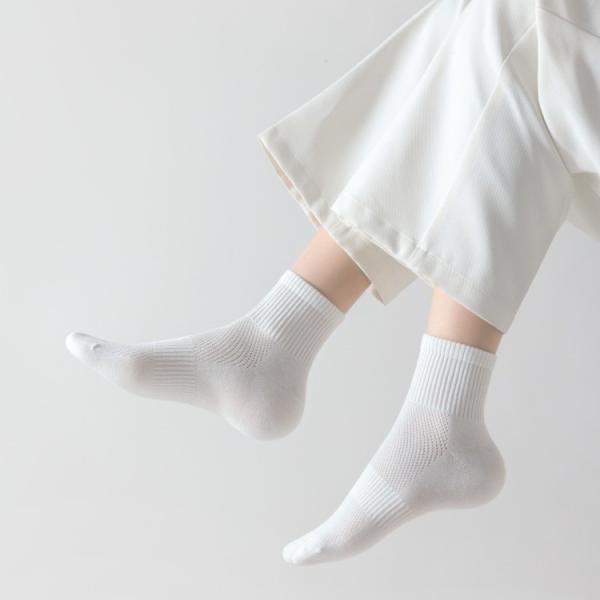 [SET 10 ĐÔI + TẶNG 1] Tất Vớ Nam Nữ Trơn Thế Thao Unisex Cổ Cao, Cổ Trung, Cổ Thấp LT001