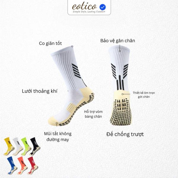 Tất Vớ Đá Bóng - Tất Vớ Thể Thao Unisex Cổ Cao LT008